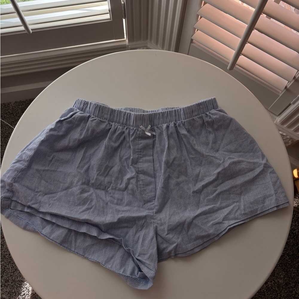 Altar’d state striped comfy shorts